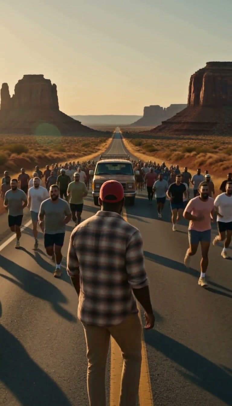 Run Across America AI Video Generator preview