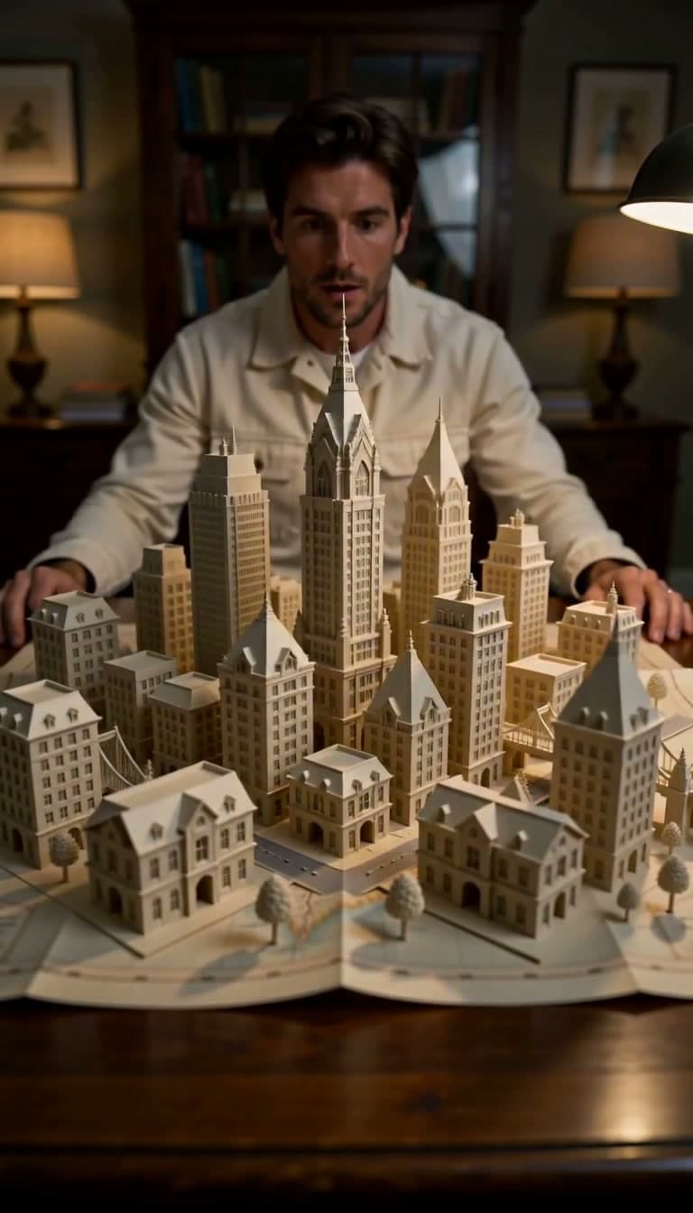 Paper City Awakens AI Video Generator preview