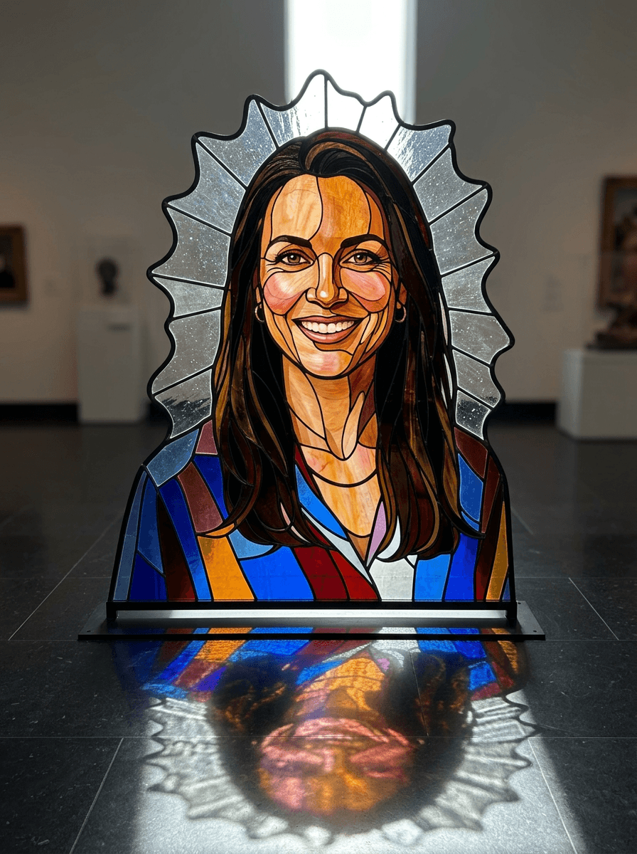 Stained Glass Self AI Photo Generator preview