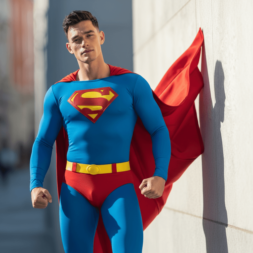 Classic Superhero - Male Model 4