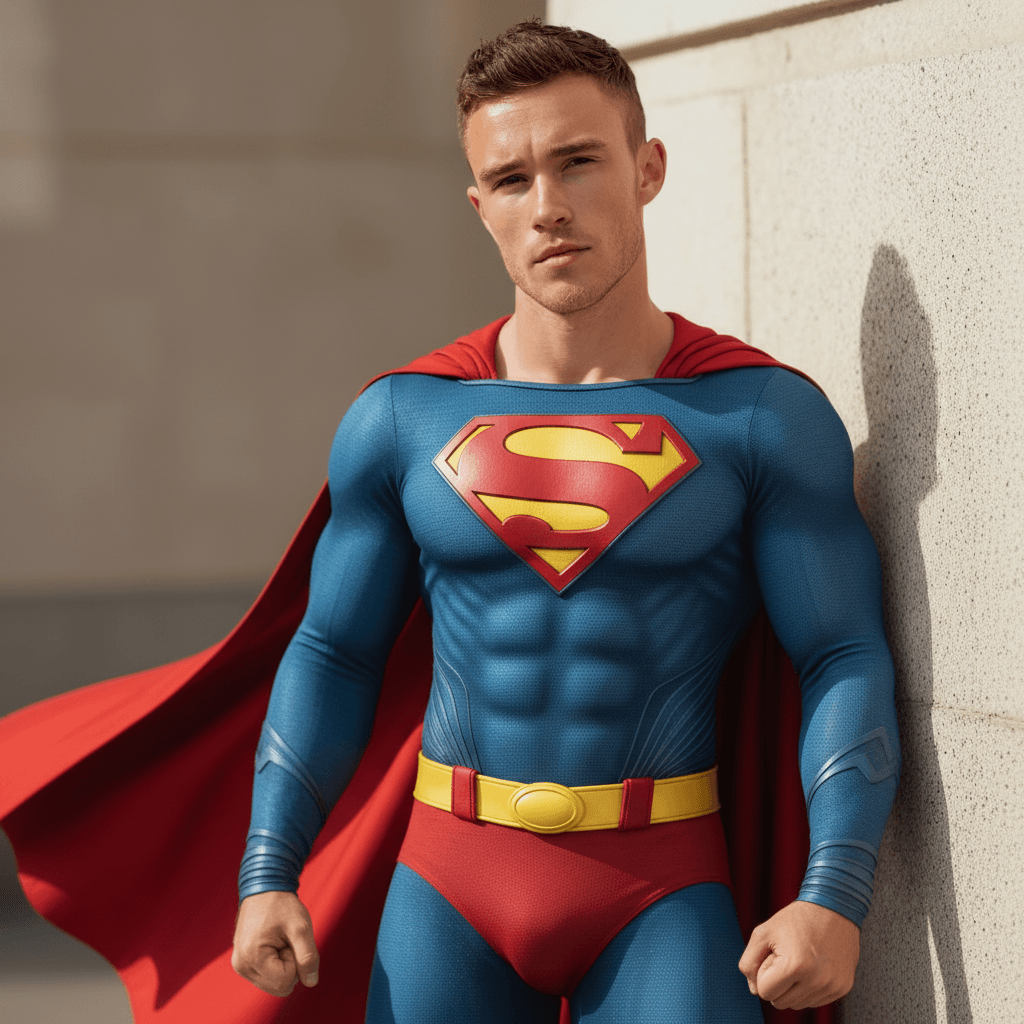 Superman Hero - Male Model 2
