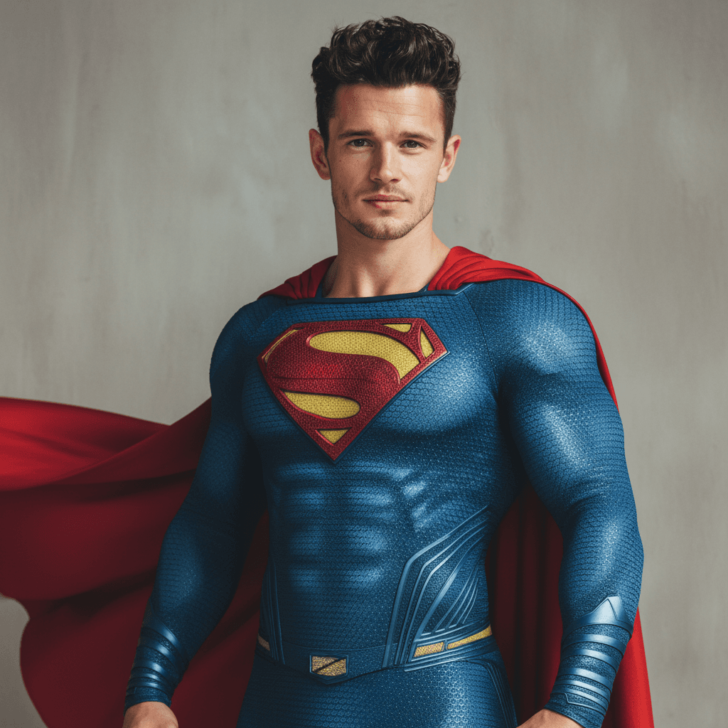 Superman Hero - Male Model 3