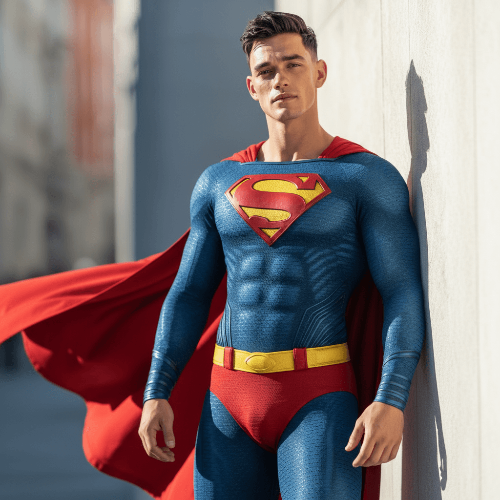 Superman Hero - Male Model 4