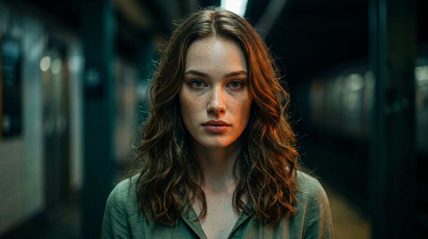 AI-generated cinematic teal and orange color grading example using Nano Banana