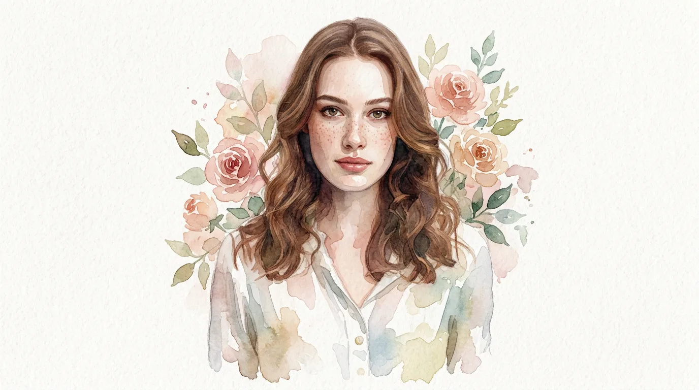 AI-generated watercolor style transfer example using Nano Banana