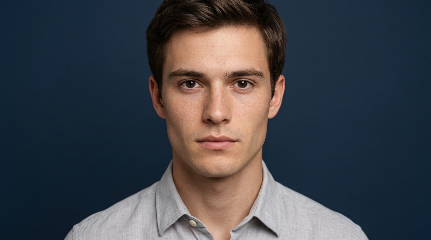 AI-generated profile picture DP headshot using Nano Banana prompts