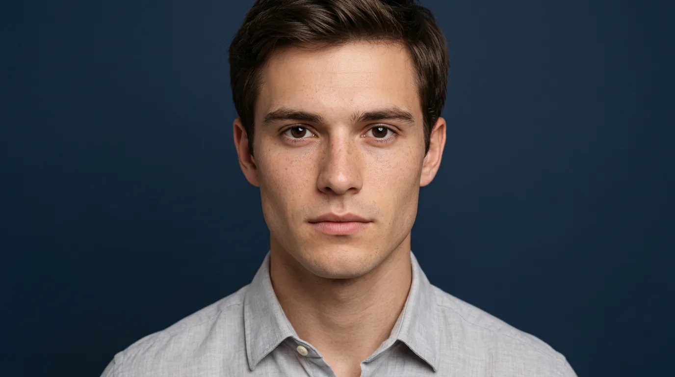 AI-generated profile picture DP headshot using Nano Banana prompts