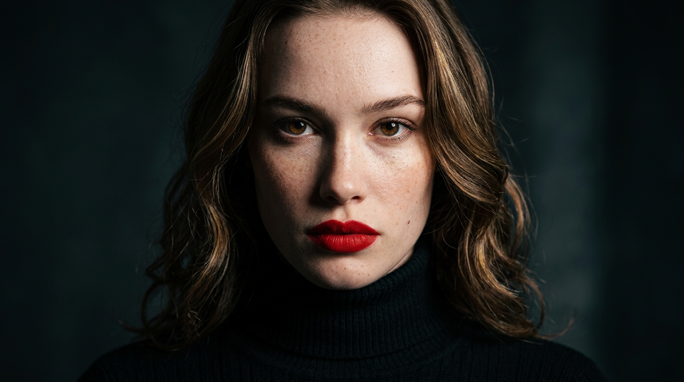 AI-generated TikTok cover portrait using Nano Banana prompts